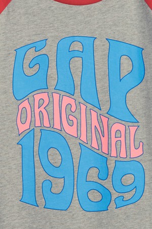 INTL XLS RAGLAN FASHION LOGO TEE