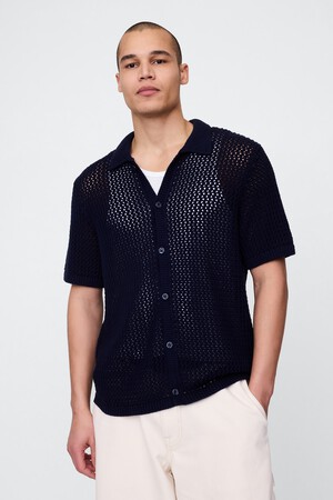 CROCHET BUTTON DOWN
