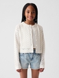 Kids Pointelle Sweater