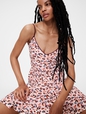 GapStudio Crepe Slip Mini Dress