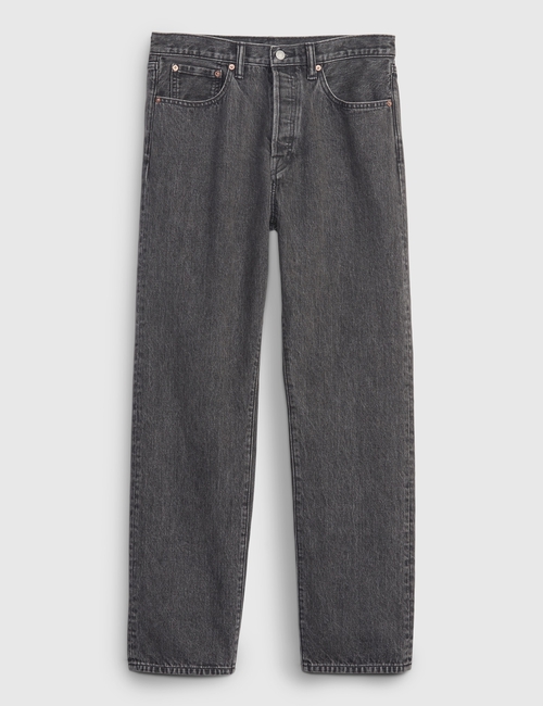 Organic Cotton Button Fly '90s Original Straight Fit Jeans