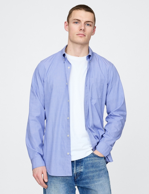 Organic Cotton Poplin Classic Shirt