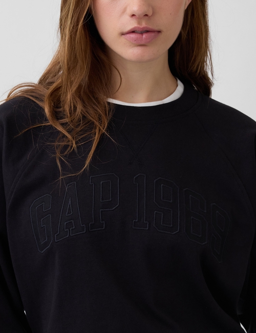 French Terry Raglan Logo Sweatshirt