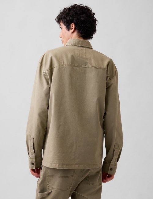 Boxy Shirt Jacket