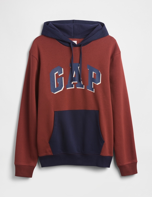 Relaxed Gap Logo Colorblock Hoodie