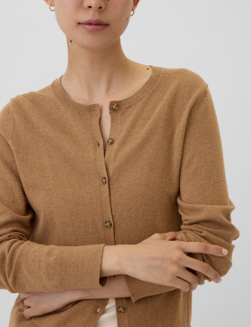 Crewneck Cardigan