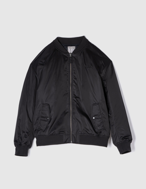 Relaxed Logo Bomber Jacket