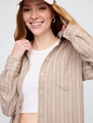 Linen-Blend Easy Shirt