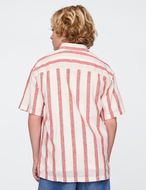 Kids Linen-Cotton Relaxed Shirt