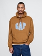 Vintage Soft Oversized Logo Hoodie