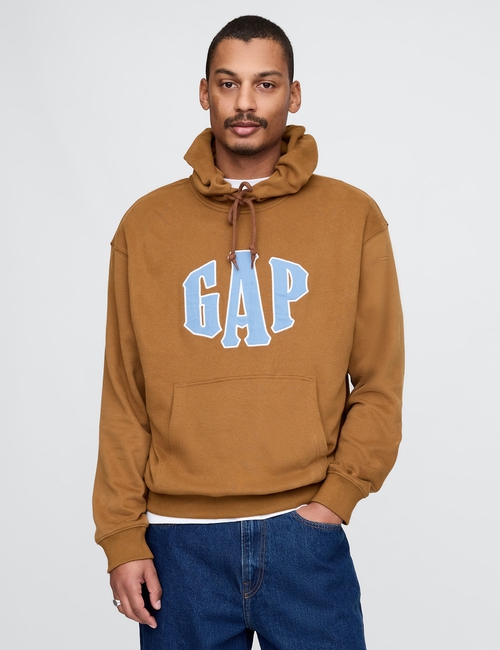 Vintage Soft Oversized Logo Hoodie