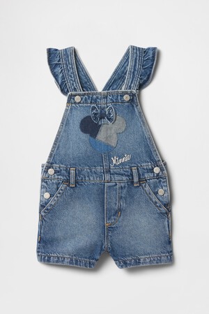Gap × Disney Baby & Toddler Denim Shortalls