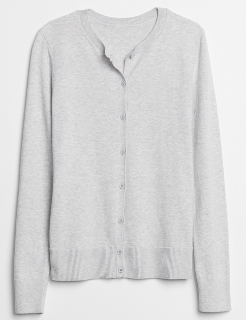 Crewneck Cardigan