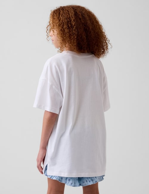 3PL SS EXTRA RELAXED TUNIC TEE_CAREBEARS