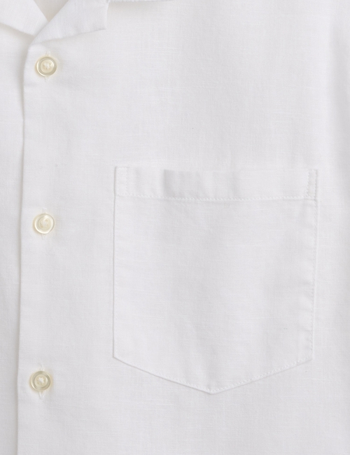 Kids Linen-Cotton Relaxed Vacay Shirt