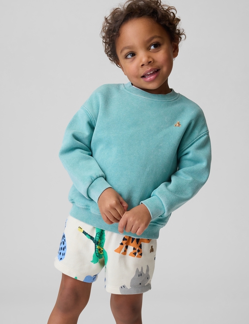 Baby & Toddler VintageSoft Terry Graphic Sweat Shorts