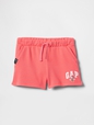GapKids | Disney Mickey Mouse Relaxed Logo Pull-On Shorts