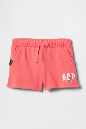 GapKids | Disney Mickey Mouse Relaxed Logo Pull-On Shorts