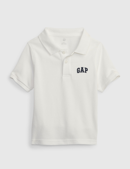 babyGap Logo Pique Polo Shirt