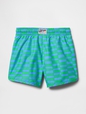 Baby & Toddler Recycled Dolphin Hem Swim Trunks
