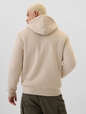 Gap Logo Sherpa-Lined Zip Hoodie