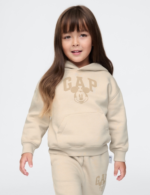 Gap × Disney Baby Vintage Soft Mickey Mouse Logo Hoodie