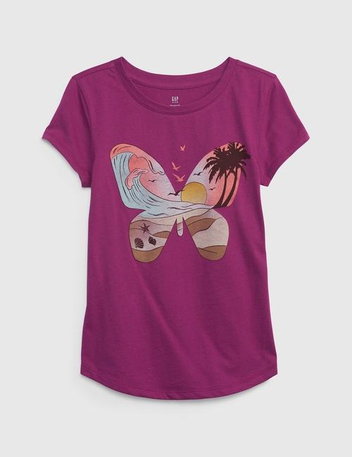 Kids Organic Cotton Graphic T-Shirt