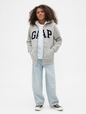 Kids Gap Logo Sherpa Zip Hoodie