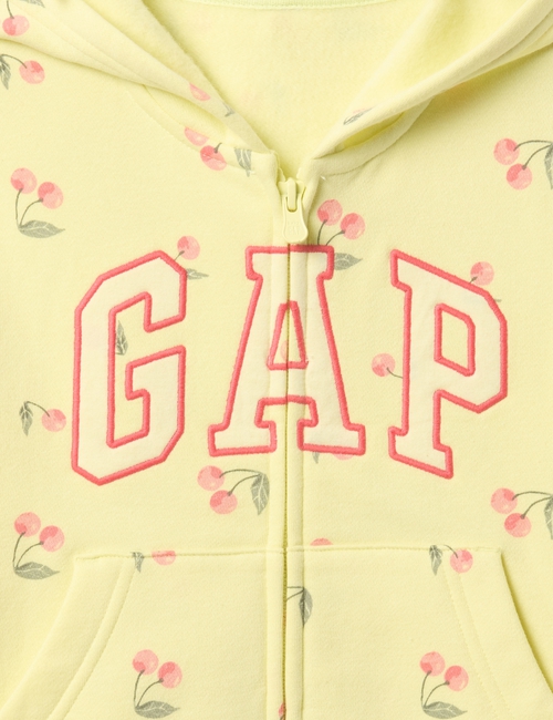 babyGap Relaxed Logo Zip Hoodie