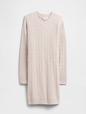 CashSoft Relaxed Crewneck Sweater Mini Dress
