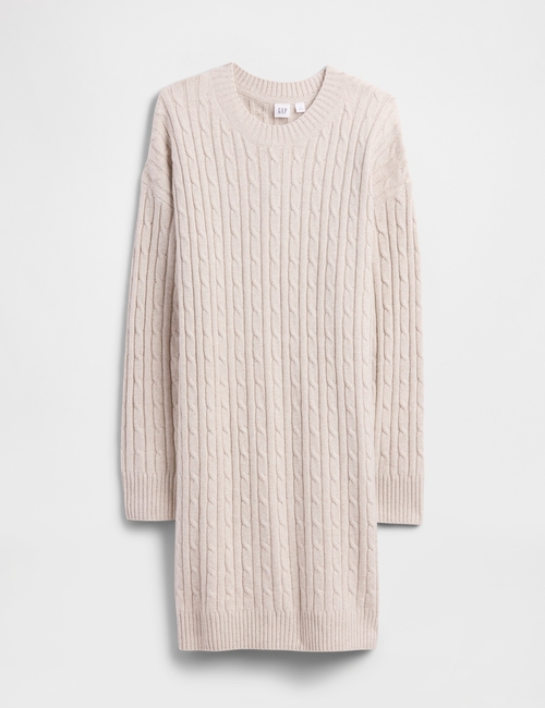 CashSoft Relaxed Crewneck Sweater Mini Dress