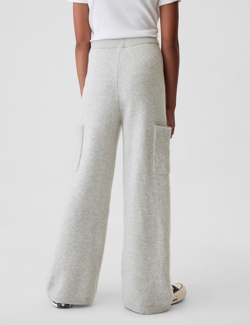 Kids CashSoft Cargo Sweater Pants