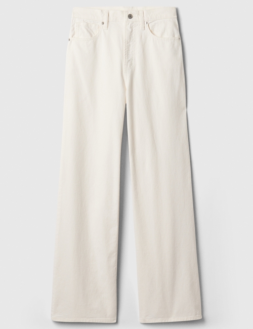 High Rise Wide-Leg Jeans