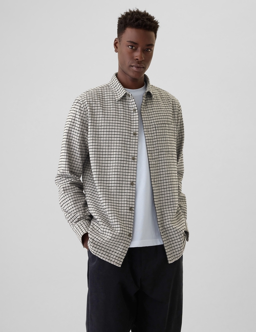 Organic Cotton Flannel Shirt