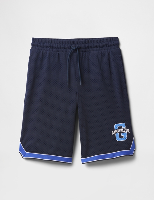 Kids GapFit 8.5" Mesh Pull-On Shorts