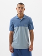 Gap Logo Colorblock Pique Polo Shirt