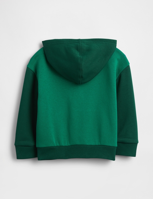 babyGap Relaxed Logo Colorblock Zip Hoodie