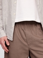 Linen-Cotton Easy Shorts