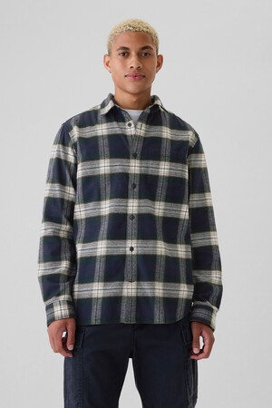 Organic Cotton Flannel Shirt