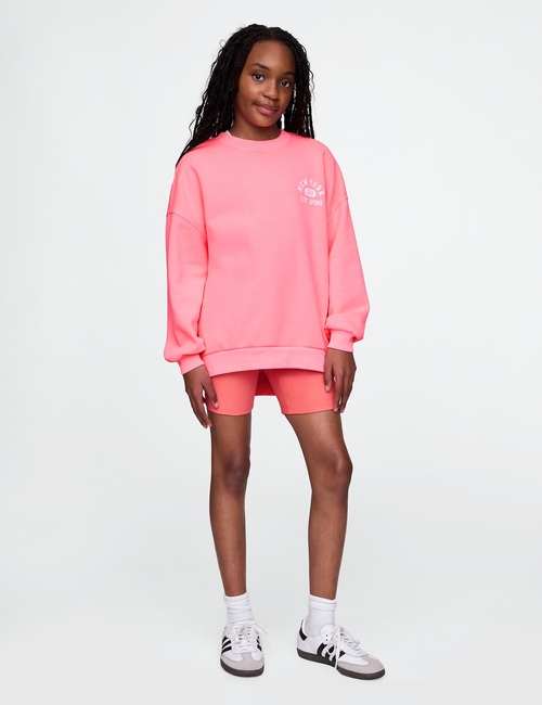 Kids VintageSoft NYC Logo Tunic Sweatshirt