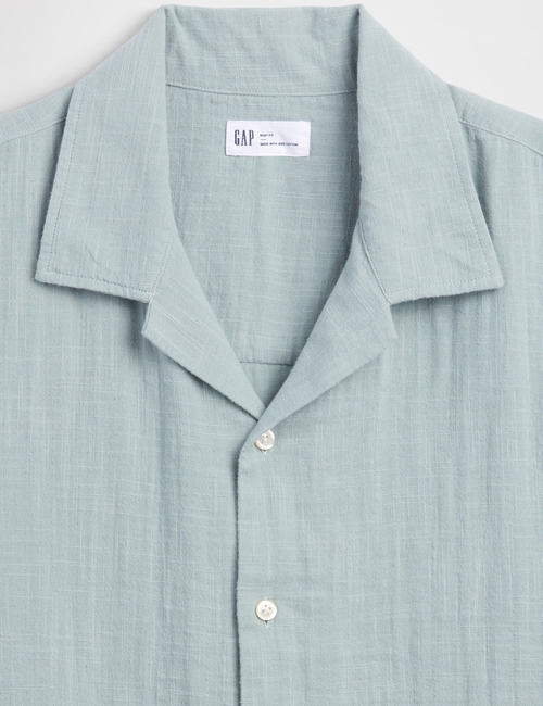 Boxy Gauze Vacay Shirt