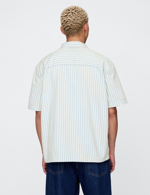 SS DENIM - OFF WHITE STRIPE