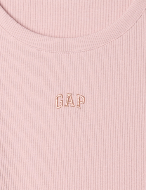 Modern Cropped Logo T-Shirt