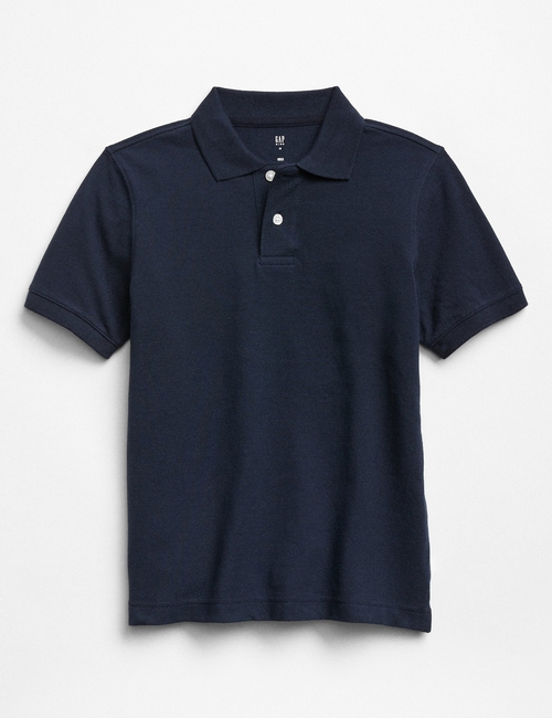 Kids Uniform Short Sleeve Polo Shirt