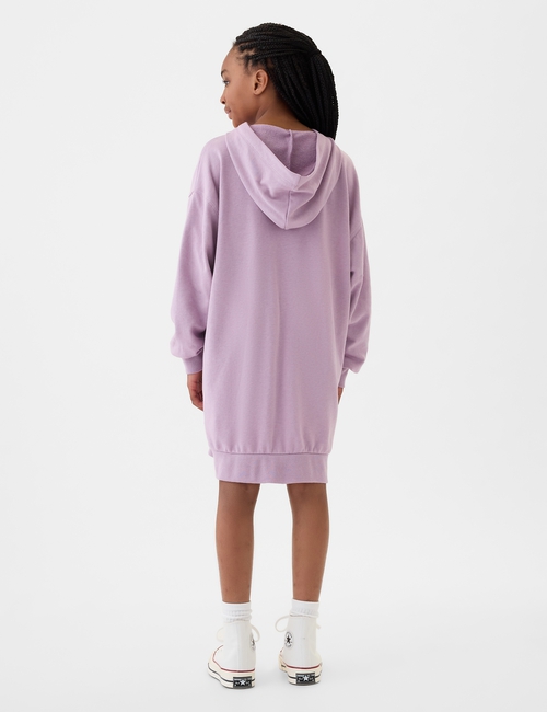 Kids Vintage Soft Logo Hoodie Dress