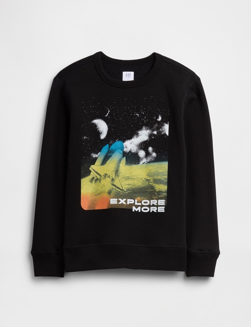Kids Crewneck Graphic Sweatshirt