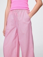 Kids Poplin Baggy Pants