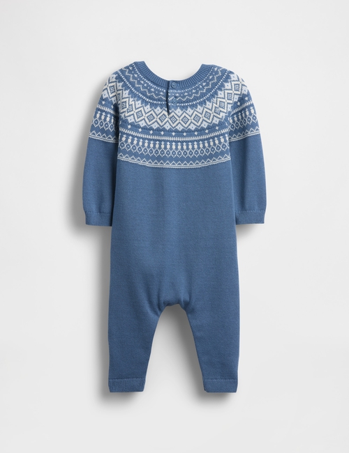 Baby Fair Isle Sweater One-Piece