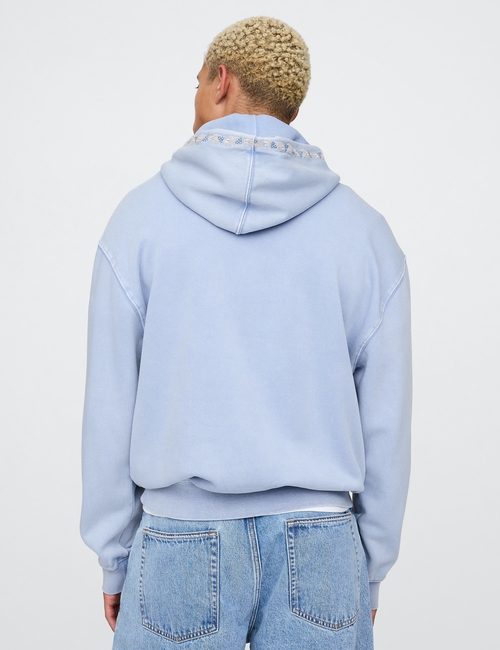 VintageSoft Oversized Logo Hoodie