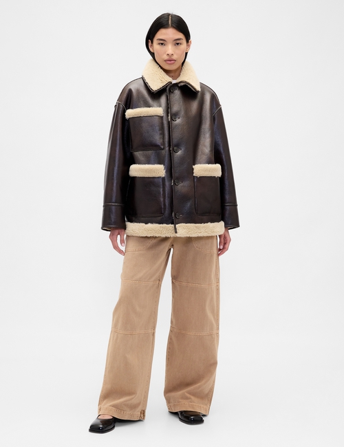 GAP X SL REVERSABLE SHERPA COAT